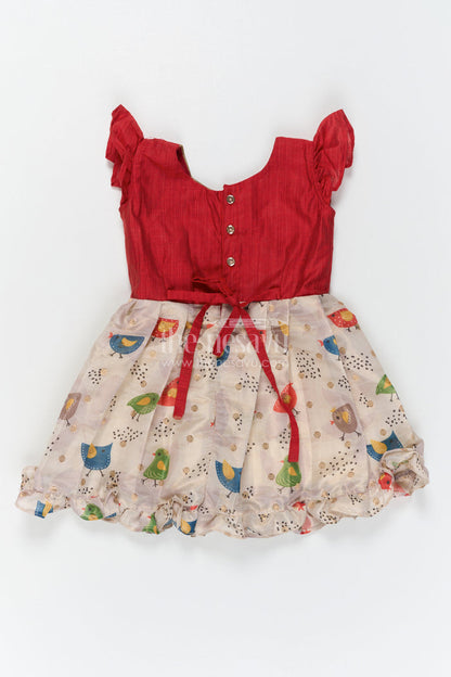 Baby Girl Party Frock for Birthdays and Festive Occasions