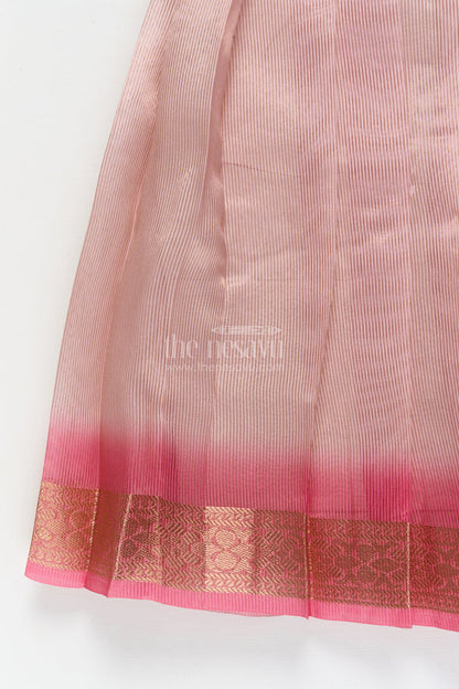 The Nesavu Pattu Pavadai Baby Girl Pattu Pavadai for Naming Ceremony and Traditional Occasions Nesavu Nesavu baby girl pattu pavadai for naming ceremonies and traditional milestone events