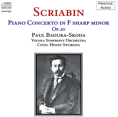 BADURA-SKODA Scriabin: Piano Concerto (1950) - PASC031 - CD