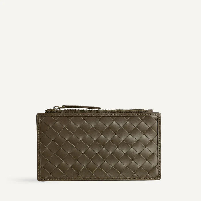 Bembien – Odin Card Case in Olive Weave