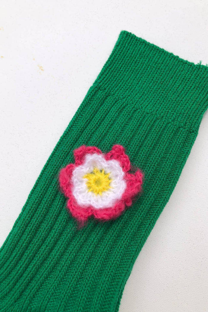 BILLY BAMBOO Chaussette en Coton Jonquille
