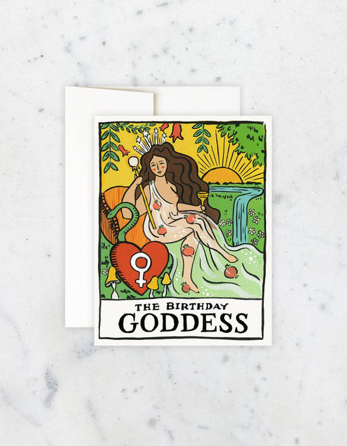 Birthday Goddess Card