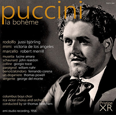BJÖRLING, DE LOS ANGELES, BEECHAM Puccini: La Bohème (1956) - PACO164 - CD