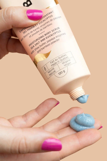 BKIND Exfoliant pour le Corps Hydratant - Sel marin et eucalyptus