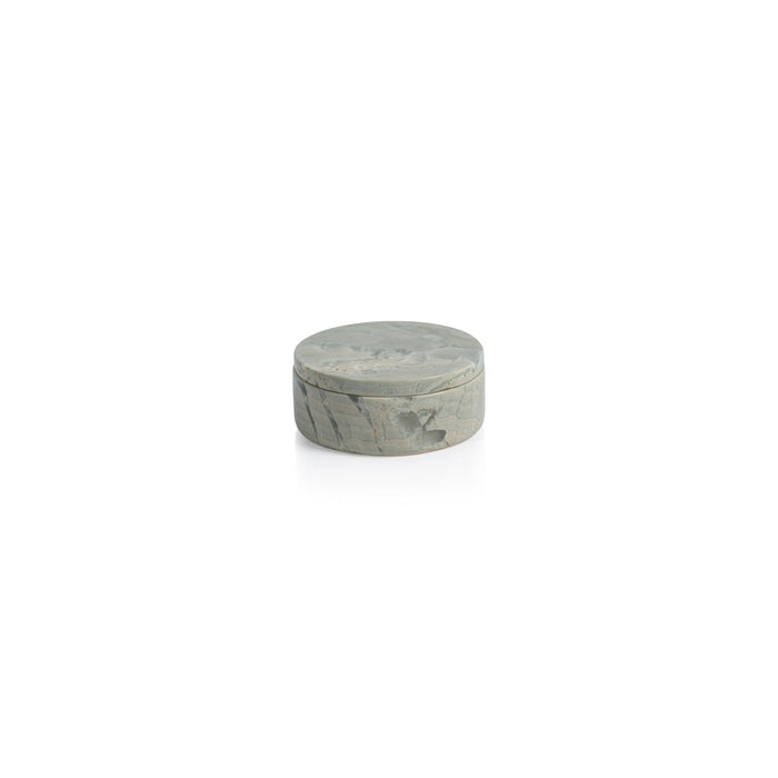 Blue Onyx Canister Jar - Jar by Carlyle Avenue