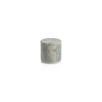 Blue Onyx Canister Jar - Jar by Carlyle Avenue