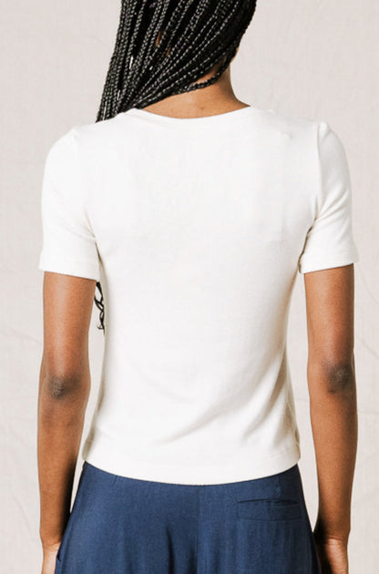 BODYBAG T-Shirt Ringo - Crème
