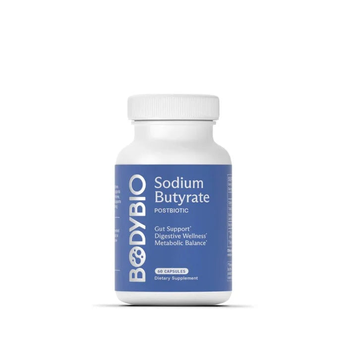 Sodium Butyrate - BodyBio - Living with Ivey