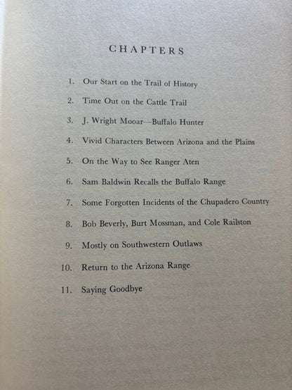 BOOKS - Adventuring with the Old Timers - Trails Travelled - Tales Told