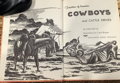 BOOKS - Cowboys and Cattle Drives