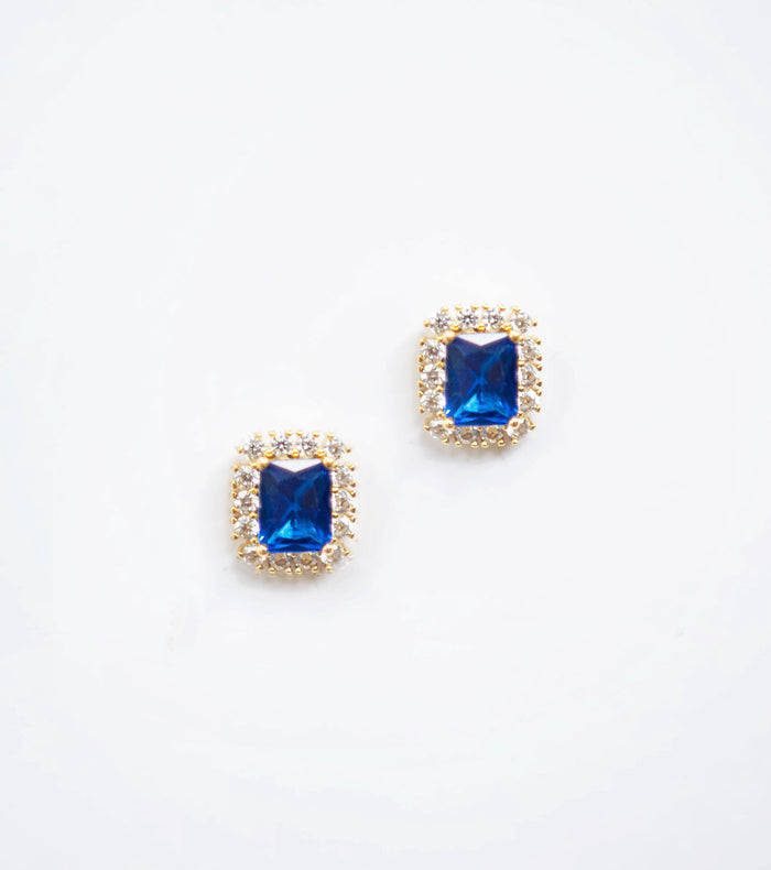 BORDEAUX EARRINGS ROYAL BLUE