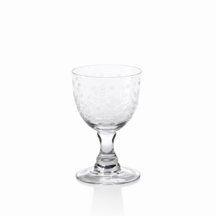 Botanical Etched Glassware Collection — Set of 4 - Drinkware by Carlyle Avenue