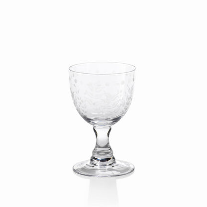 Botanical Etched Glassware Collection — Set of 4 - Drinkware by Carlyle Avenue