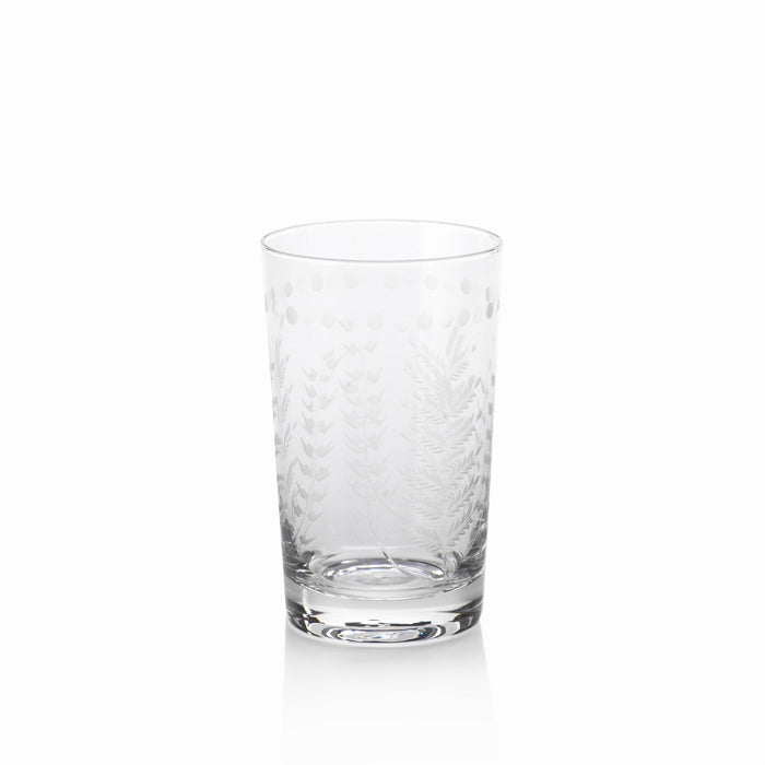 Botanical Etched Glassware Collection — Set of 4 - Drinkware by Carlyle Avenue