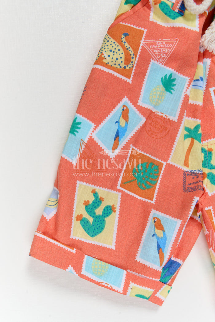 Boys Casual Co Ord Set for Summer Outings and Playtime