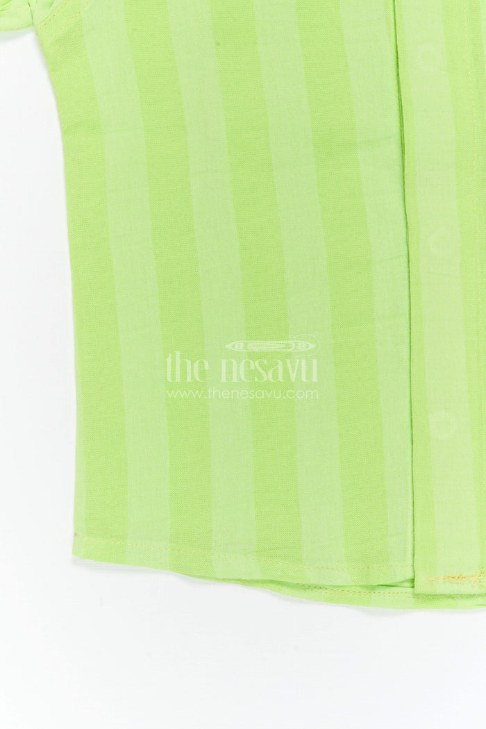 The Nesavu Boys Cotton Shirt Boys Casual Cotton Shirt for Summer Outings and Holidays Nesavu Nesavu Boys Casual Cotton Checked Shirt For Summer Outings And Holidays