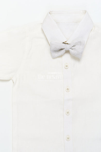 The Nesavu Boys Casual Set Boys Casual Set for Birthdays and Family Day Outings Nesavu Nesavu boys casual outfit printed jacket birthdays smart family outings