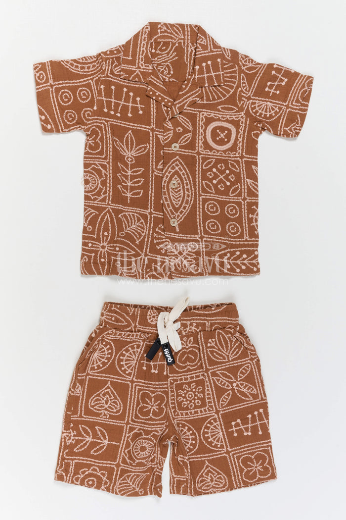 Boys Co Ord Set for Summer Outings and Casual Wear