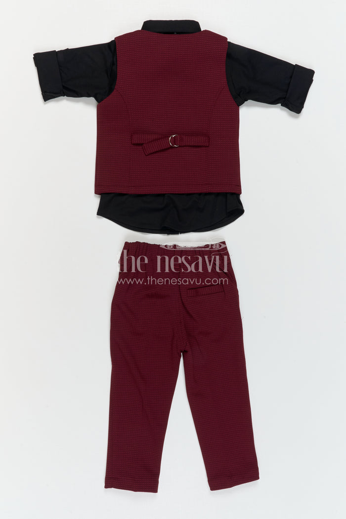 Boys Cotton Casual Set for Family Outings and Comfort Wear