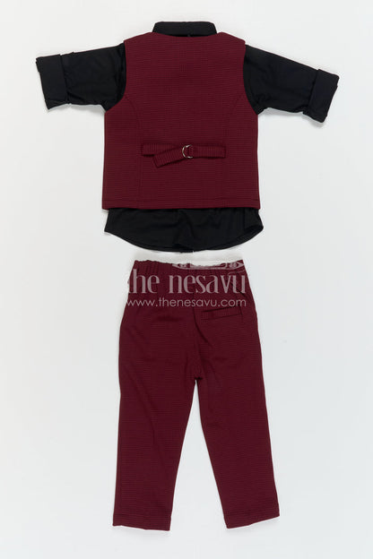 Boys Cotton Casual Set for Family Outings and Comfort Wear