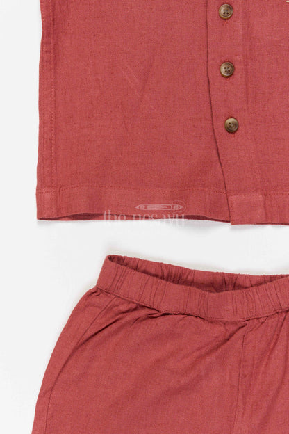 The Nesavu Boys Casual Set Boys Cotton Co Ord Set for Birthday Parties and Outings Nesavu Nesavu Boys Cotton Co Ord Set For Birthday Parties Casual Celebrations And Family Outings