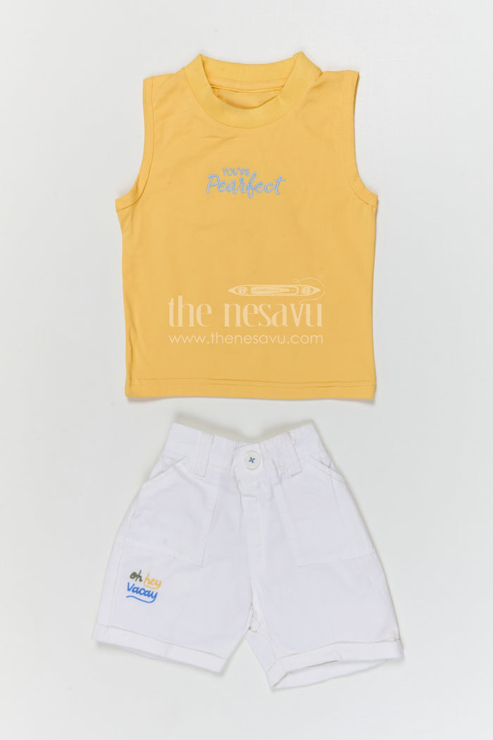 The Nesavu Boys Casual Set Boys Cotton Shirt and Shorts Set for Outings and Everyday Wear Nesavu Nesavu boys cotton checked shirt and shorts set for outings and daily wear with breathable comfort fit