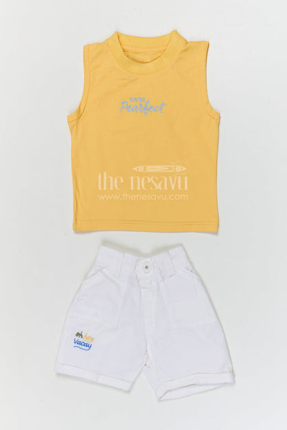 The Nesavu Boys Casual Set Boys Cotton Shirt and Shorts Set for Outings and Everyday Wear Nesavu Nesavu boys cotton checked shirt and shorts set for outings and daily wear with breathable comfort fit