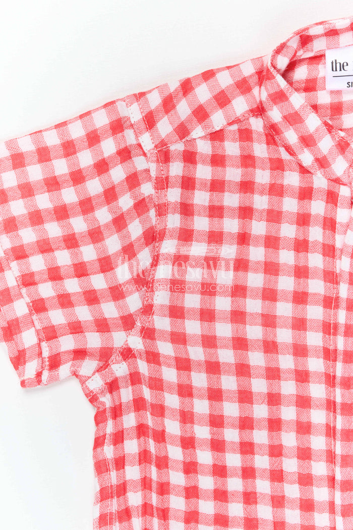 The Nesavu Boys Cotton Shirt Boys Cotton Shirt for Casual Outings and Everyday Comfort Nesavu Nesavu Boys Cotton Checked Shirt For Casual Outings And Everyday Wear With Breathable Comfortable Fabric