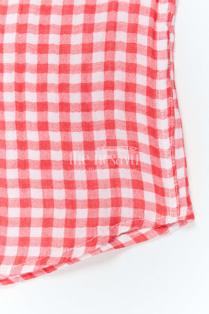 The Nesavu Boys Cotton Shirt Boys Cotton Shirt for Casual Outings and Everyday Comfort Nesavu Nesavu Boys Cotton Checked Shirt For Casual Outings And Everyday Wear With Breathable Comfortable Fabric