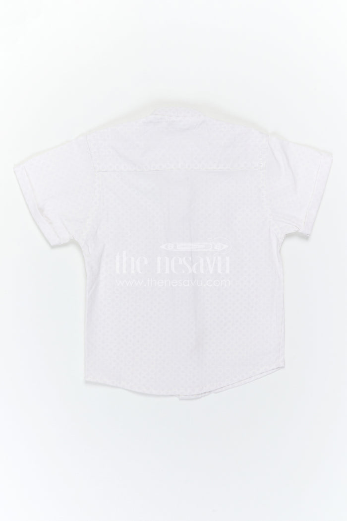 The Nesavu Boys Cotton Shirt Boys Cotton Shirt for Daily Wear and Comfortable Outings Nesavu Nesavu Boys Cotton Shirt For Daily Wear And Casual Outings With Breathable Comfortable Fabric