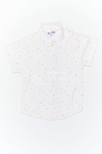 The Nesavu Boys Cotton Shirt Boys Cotton Shirt for Daily Wear and Playful Outings Nesavu Nesavu Boys Muslin Cotton Printed Shirt For Daily Wear And Summer Outings With Breathable Lightweight Fabric