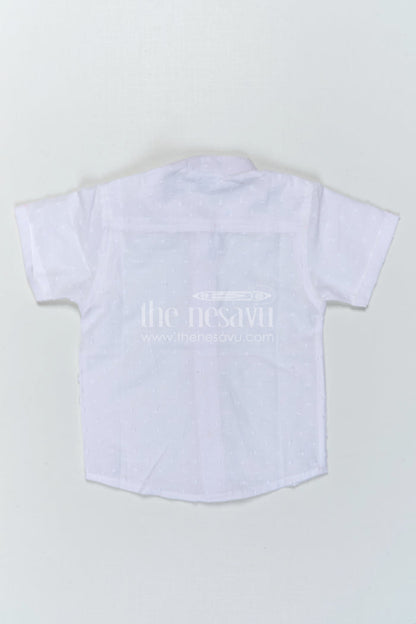 The Nesavu Boys Cotton Shirt Boys Cotton Shirt for Festive Outings and Family Gatherings Nesavu Nesavu Boys Cotton Shirt For Festive Outings And Smart Casual Everyday Wear