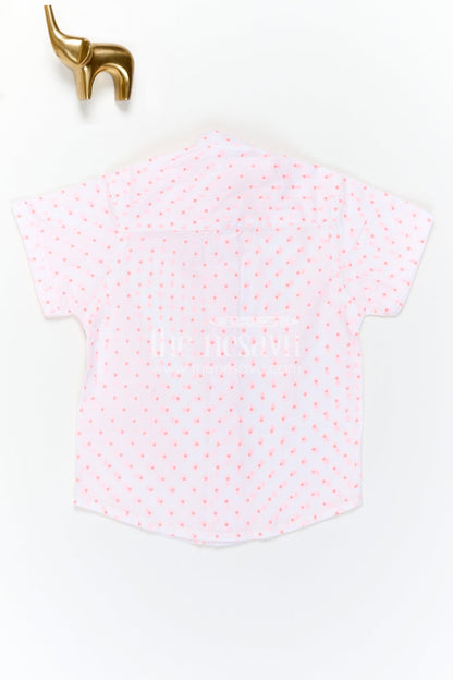 The Nesavu Boys Cotton Shirt Boys Cotton Shirt for Festive Outings and Smart Casual Wear Nesavu Nesavu Boys Dobby Cotton Shirt For Festive Outings And Smart Casual Wear With Breathable Textured Fabric