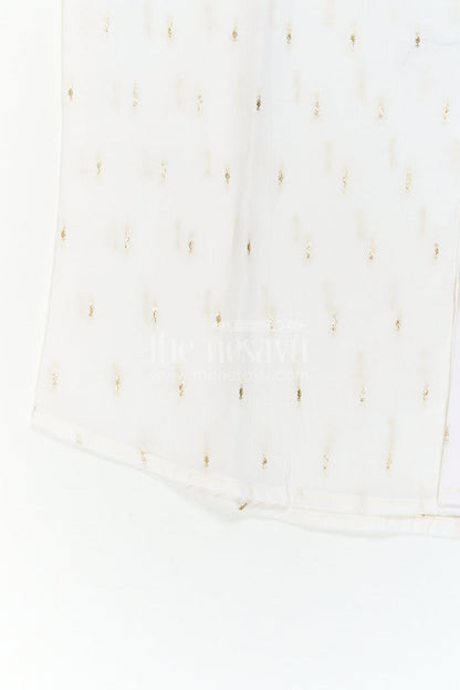 The Nesavu Boys Cotton Shirt Boys Cotton Shirt for Festive Wear and Special Occasions Nesavu Nesavu Boys Cotton Shimmer Butti Shirt For Festive Wear And Special Occasions With Breathable Fabric
