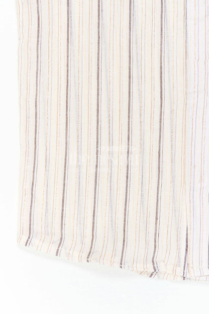 The Nesavu Boys Cotton Shirt Boys Cotton Shirt for School Ethnic Day Nesavu Nesavu Boys Cotton Shirt For School Ethnic Day With Striped Design And Mandarin Collar