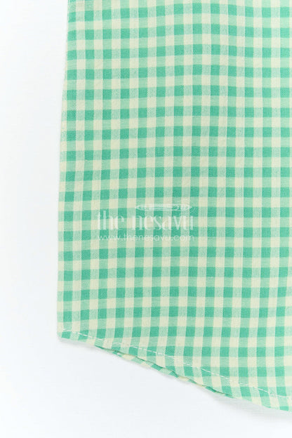 The Nesavu Boys Cotton Shirt Boys Cotton Shirt for Summer Outings and Daily Wear Nesavu Nesavu Boys Cotton Checked Shirt For Summer Outings And Daily Wear With Soft Breathable Fabric