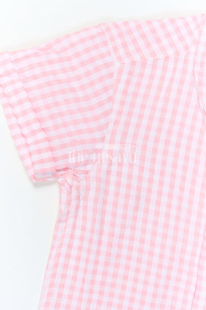 The Nesavu Boys Cotton Shirt Boys Cotton Shirt for Summer Outings and Lightweight Nesavu Nesavu Boys Seersucker Cotton Shirt For Summer Outings And Lightweight Daily Wear With Breathable Fabric