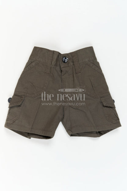 The Nesavu Boys Shorts Boys Cotton Shorts for Everyday Wear and Playtime Nesavu Nesavu boys cotton shorts for casual wear, school and outdoor playtime