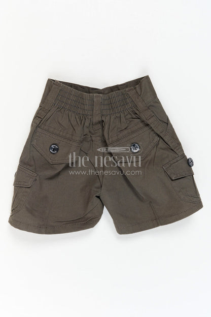 The Nesavu Boys Shorts Boys Cotton Shorts for Everyday Wear and Playtime Nesavu Nesavu boys cotton shorts for casual wear, school and outdoor playtime