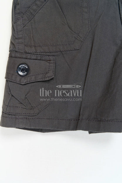 The Nesavu Boys Shorts Boys Cotton Shorts for School, Travel and Weekend Play Nesavu Nesavu cotton boys shorts for school, everyday wear and outdoor activities