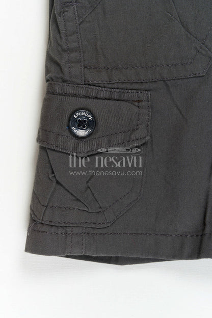 The Nesavu Boys Shorts Boys Cotton Shorts for School, Travel and Weekend Play Nesavu Nesavu cotton boys shorts for school, everyday wear and outdoor activities