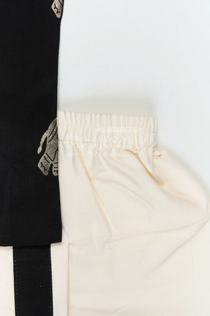 Boys Dhoti Outfit for Temple Ceremonies and Traditional Rituals