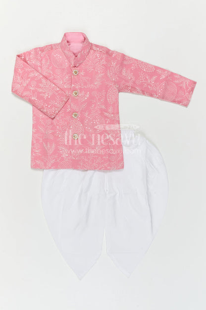 Boys Dhoti Set for Festive Rituals and Traditional Celebrations