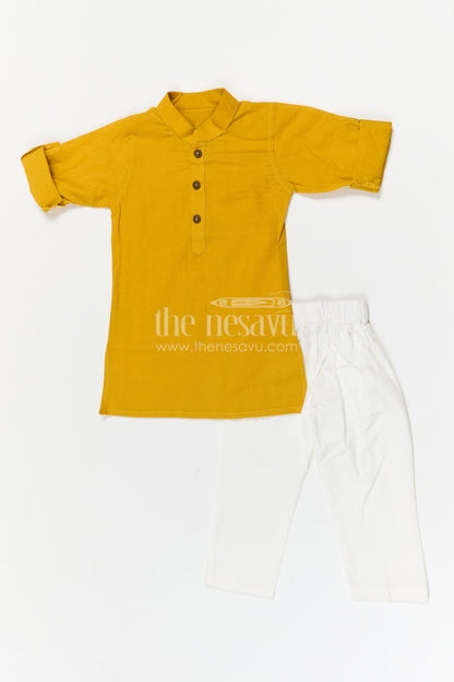 The Nesavu Boys Jacket Sets Boys Ethnic Type Jacket Set for Weddings and Festive Occasions Nesavu Nesavu boys ethnic jacket set for weddings and festive occasions with thread embroidery and comfortable fit