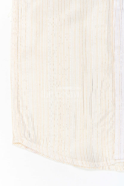 The Nesavu Boys Cotton Shirt Boys Festive Shirt for Family Celebration Wear Nesavu Nesavu Boys Festive Shirt For Family Celebration Wear With Lurex Zari Cotton And Mandarin Collar