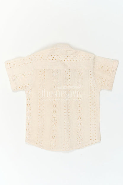 The Nesavu Boys Cotton Shirt Boys Hakoba Shirt for Summer Vacations and Special Day Outings Nesavu Nesavu Boys Hakoba Shirt For Summer Vacations Family Outings And Special Occasions
