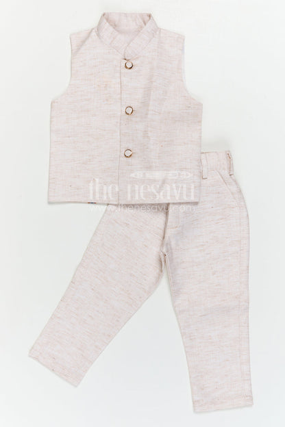 Boys Jacket Dress for Festive Days and Family Gatherings