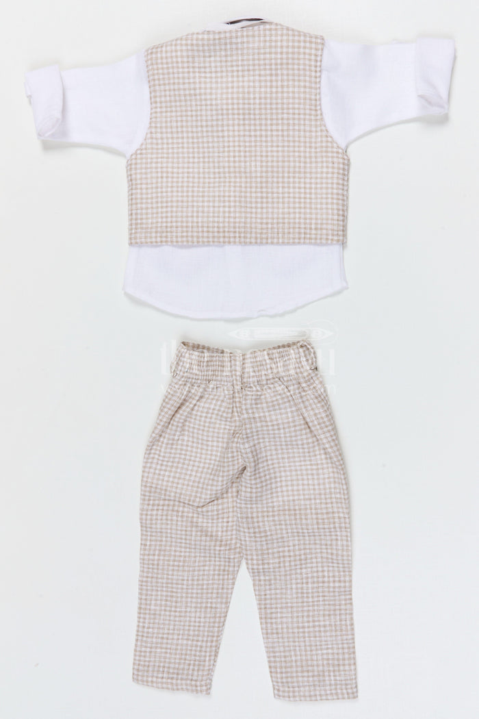 The Nesavu Boys Jacket Sets Boys Jacket Set for Weddings and Festive Family Celebrations Nesavu Nesavu boys cotton jacket set for weddings festive occasions and traditional family celebrations