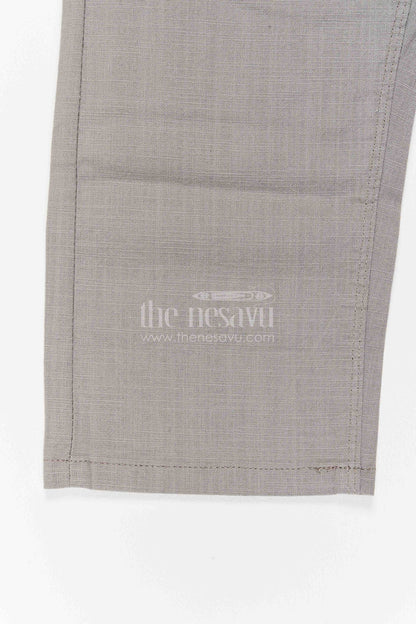 The Nesavu Boys Pant Boys Relaxed Cotton Pants for Travel Playdates and Everyday Outings Nesavu Nesavu Boys Relaxed Cotton Pants For Travel Playdates Everyday Outings And Comfortable Casual Dressing