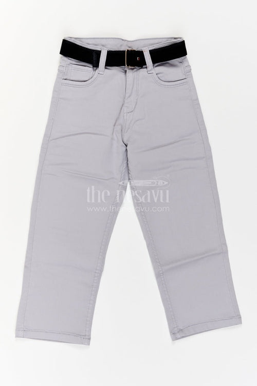 Boys Tailored Casual Pants for School Events Travel and Weekend Plans